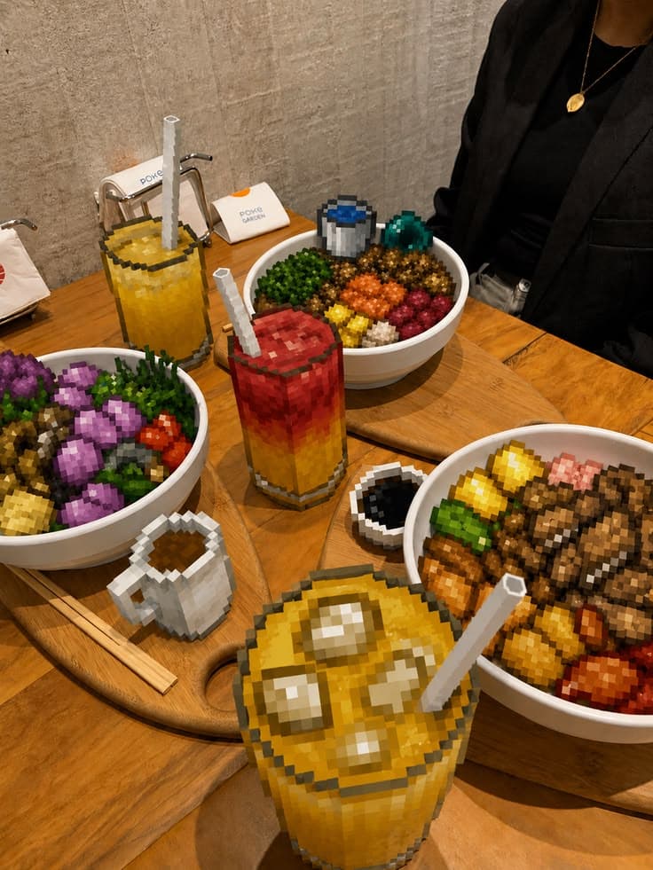 A plated meal at a Barbados food spot
